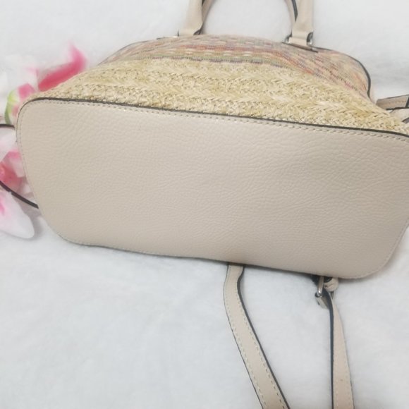 Dana Buchman Faux Leather Woven Tote NWOT - Picture 4 of 12